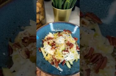 Endive Salad with Gorgonzola & Apples | Sweet & Savory Perfection