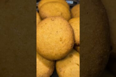 Wheat Flour Jaggery Cookies | Healthy Snack Recipe #youtubeshorts #ytshorts #food #cooking