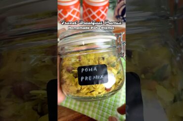 Instant Poha Premix | Just Add Hot Water | 15 min Breakfast Recipe #Recipe #Cooking #trending