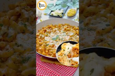 Easy Cheesy Tomato Pasta Recipe by Food Fusion