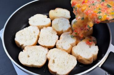 My mom taught me this recipe! Super delicious egg sandwich for breakfast!