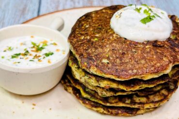 Low Carb Zucchini Pancake Recipe | Keto Zucchini Recipe | Healthy Breakfast Ideas