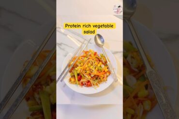 Protein Rich Paneer Veg Salad | 10-Min Healthy Recipe #HealthyRecipes #PaneerSalad #WeightLossFood