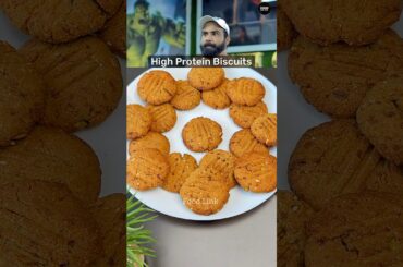 High Protein Biscuit Recipe #shorts