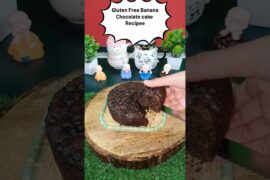 No Maida,No Sugar Gluten Free Banana Chocolate Cake#cake #viral #trending #shortsfeed #healthy #food