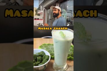 Masala chaach by Gym trainer nitesh soni | Masala chaach recipe |#shortsfeed #recipe #shortvideo