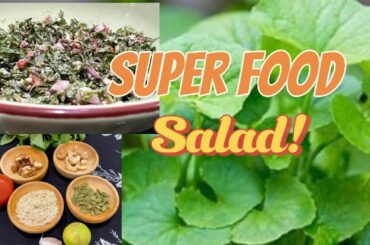 Healthy Gotukola/Pennywort Salad Recipe | Powerful Superfood for Your Body