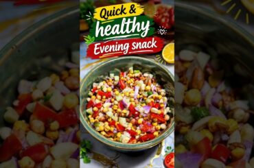 Quick and Healthy Evening Snack #viral #trending #new #healthy #quicksnacksrecipe #shorts