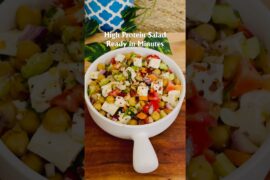 High Protein Salad | Healthy & Tasty #shorts #highprotein #healthyfood
