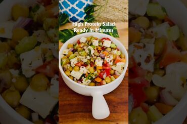 High Protein Salad | Healthy & Tasty #shorts #highprotein #healthyfood