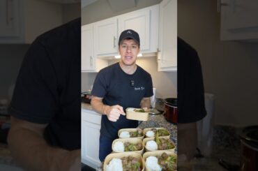 Honey Garlic Beef, Broccoli & Rice High Protein Meal Prep Recipe #shorts
