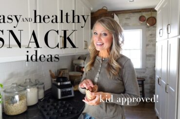 Simple Healthy Snack Ideas Both Store-bought and Homemade!