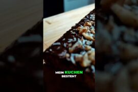 Gesunder Bananenkuchen: Einfaches & schnelles Rezept #shorts
