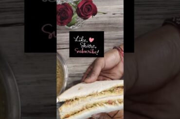 Mouthwatering Veg Sandwich Delights #shorts #viral #trending #viralvideo #shortvideo