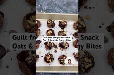 I Quit Sugar but eat this everyday #healthysnacks #energyballs #oatsrecipe #nobakedessert #shorts