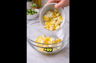 Light Egg Salad | High-Protein & Low-Calorie Meal! #easynutrition #eggsalad #food #healthyeating