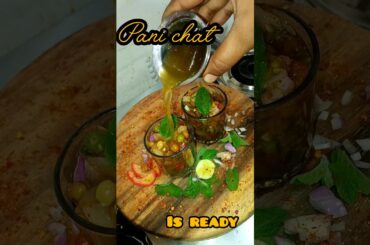 Healthy recipe for weightloss also protein rich Pani wala chaat #shorts #food #cooking