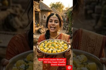 When Fried Snacks Caused Bloating, Gujarat made This Healthy Snack: Khandvi #shorts #foodshorts