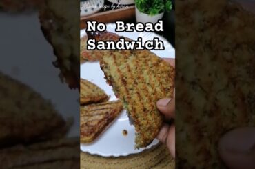 No Bread Sandwich | Super Healthy & Juicy Sandwich Recipe | #shorts #sandwich