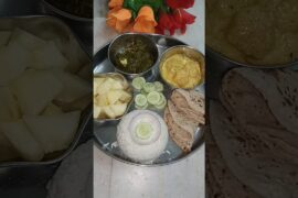 today's lunch thali|Simple lunch thali #shorts#breakfast#food #recipe#cooking#lunch #youtubeshorts