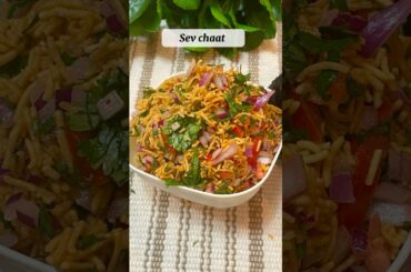 Street style sev chaat #recipe #viralvideo #trending #food #snacks#chaat