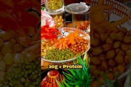 Protein Packed Healthy Salad | High Protein Fiber antioxidant Salad Recipe #shorts #foodshorts
