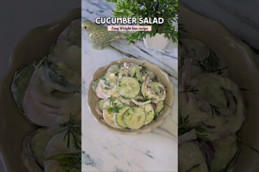 Cucumber Salad | Refreshing Healthy Salad | Kitchen Mastani #healthy #viralvideo