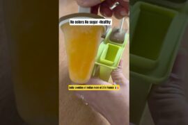 1 ingredient popsicle recipe! healthy popsicle for kids love #ytshorts #food #viral  #trending