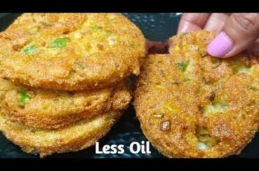 No Flour No Maida Only 5 minutes Healthy Breakfast Recipes For Tiffin Quick Dinner Recipe