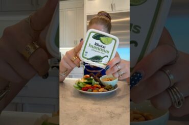 talk about a FULL plate #alliessnackplate #snackideas #healthysnacks #vegetarian #snacks #wieiad