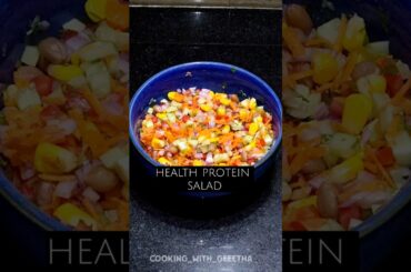 Protein-Healthy Salad | Perfect for Weight Loss & Energy #trending #food #viral #dietfood #yt
