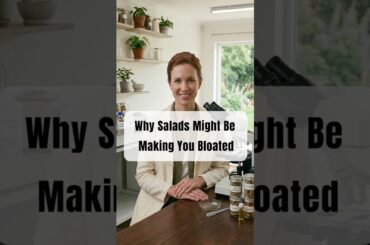 The Real Science of Why Salads Make You Bloated (FODMAPs Explained) | Gut Health Tips