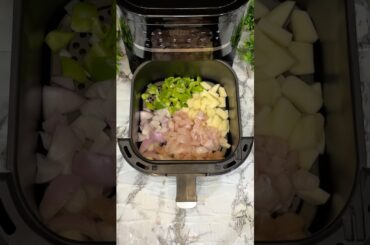 Easy Air Fryer Chicken Meal | Healthy Chicken & Veggies Recipe in 28 Minutes