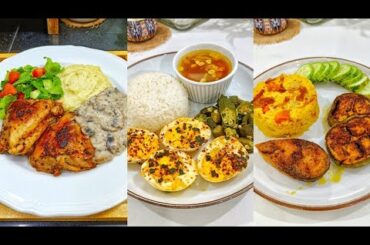 7 Days healthy & balanced lunch or dinner ideas.