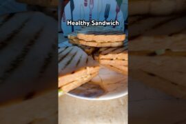 Chicken Egg Veggie Grilled Sandwich | Easy Healthy Sandwich