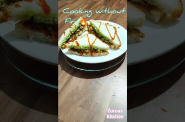 Gas ka tension chhodo bnao tasty nashta #viralrecipe #cooking #shorts #food #zuruazkitchen