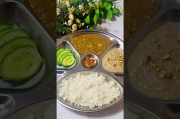 NORTH INDIAN THALI northindianthali #cooking #food #recipe #healthy #tasty #shorts #youtubeshorts