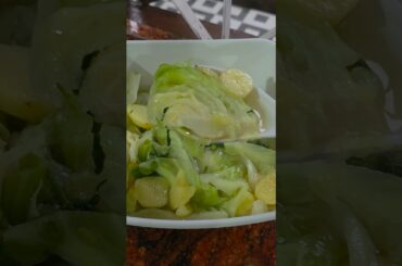 Healthy Cabbage and Potato boil #shorts #ytshorts #yt #shortsviral #food #cooking #cabbage #healthy