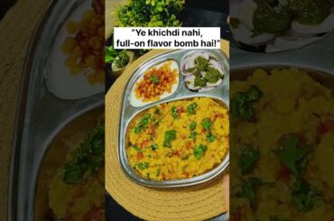 “Healthy & Spicy Masala Khichdi | Instant Comfort Food #shorts #cooking #viral #healthyrecipes #food