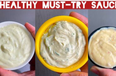 3 Healthy Sauces That Will Replace Mayo Forever (Greek Yogurt | Low Calorie & High Protein)”