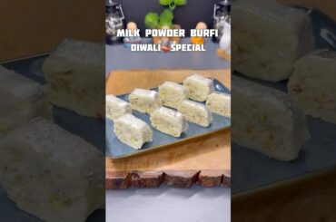 Instant Burfi Recipe Chef Mona Style #shorts #dessert