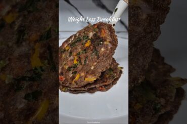 Quick Easy Weight Loss Breakfast | High Protein Recipe | Ragi Uttapam #recipe #healthyrecipes #short