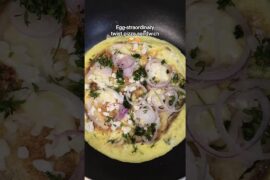 egg pizza sandwich /instant recipe/#shorts