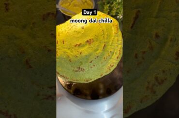 Healthy Moong Dal Chilla Recipe | High Protein Breakfast
