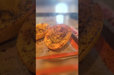 Chicken Alfredo with Spaghetti Squash #mealprep #spaghettisquash #fyp #health #lunch