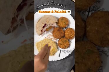 Homemade Falafel Wrap | Healthy Veg Meal Idea