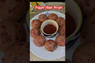 Viral Veg Appe Recipe#appe #veggie #ravaappe #southindianfood #food #recipe #viral