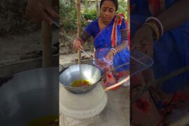 Morning breakfast Poha recipe #poha #food #villagefood #shorts