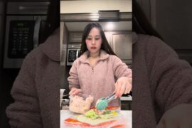 Make healthy salad wrap in 5min! #shorts