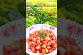 Healthy and Tasty Homemade Tomato Salad Recipe #shorts #food #recipe #salad #tomatosalad